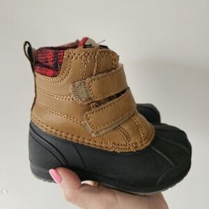 Magellan Outdoors Kids Tan and Black Boots